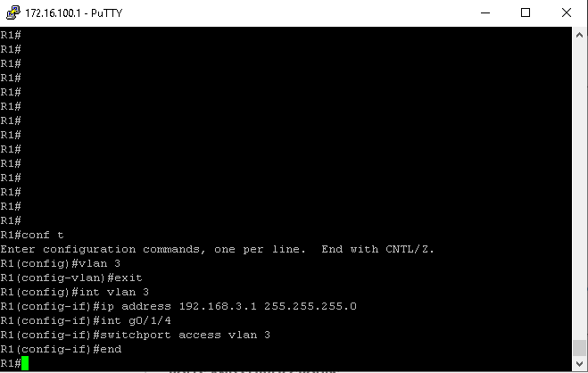 R1 VLAN3